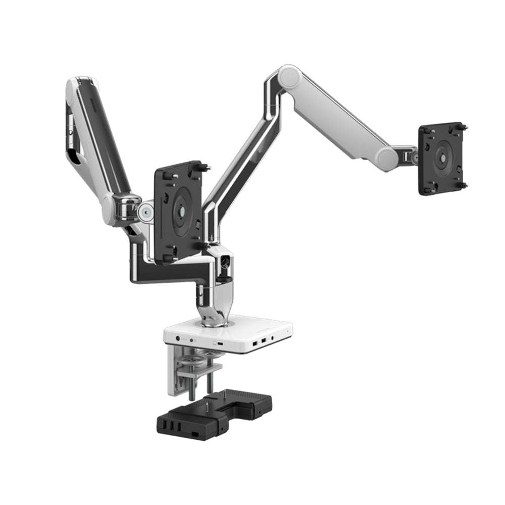 Humanscale Dual Monitor Arms - M2.1 M/Flex with M/Connect2 - ContractWorld Furniture